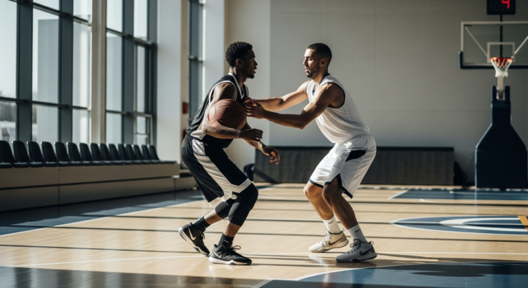Czy w koszykówce można dotykać przewinika?