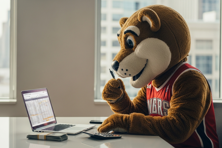 Ile zarabia maskotka w NBA?