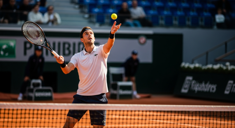 As serwisowy w tenisie ziemnym - kiedy jest zaliczany?