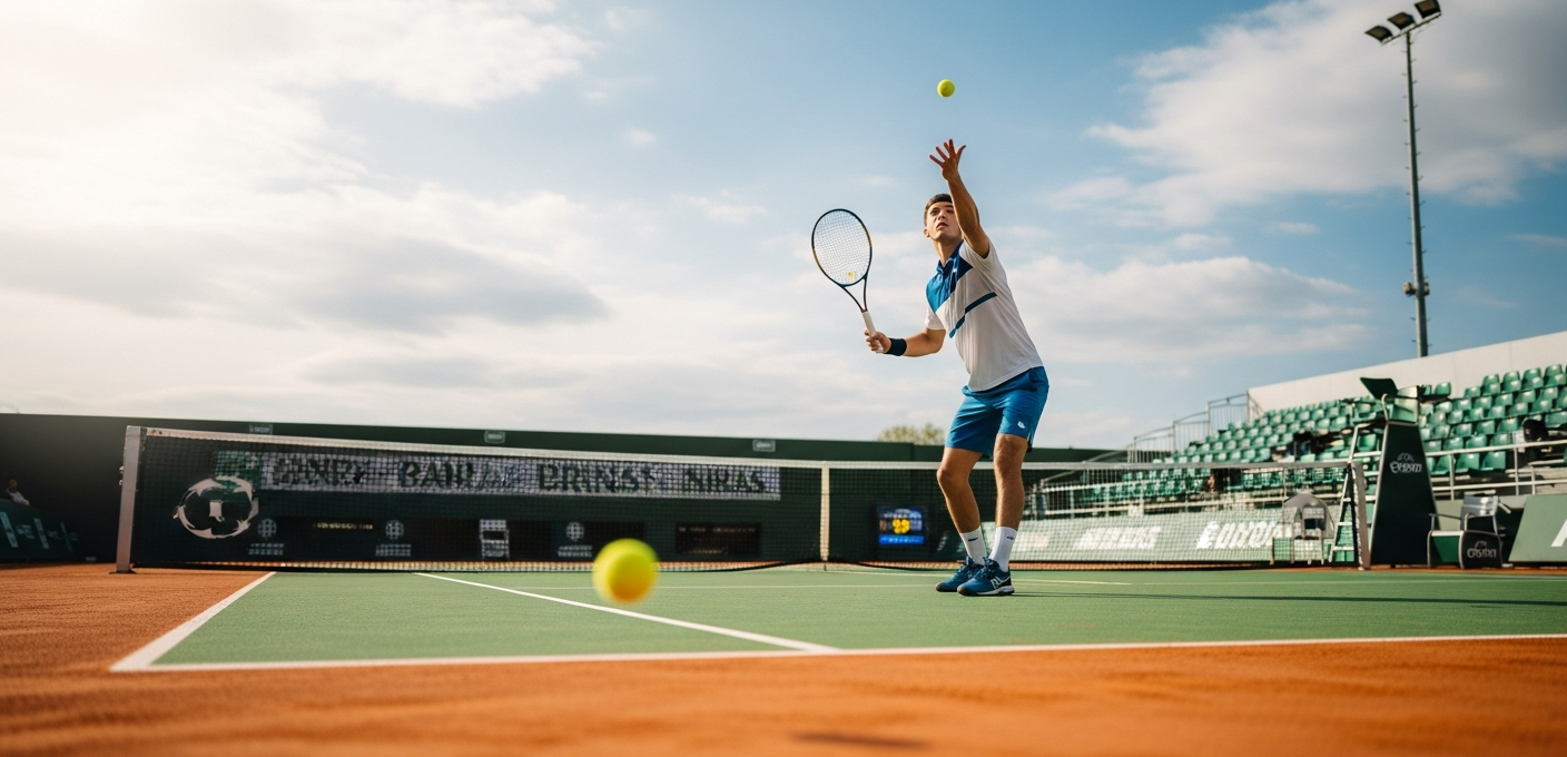 Dlaczego w tenisie serwuje się dwa razy?