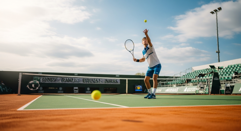 Dlaczego w tenisie serwuje się dwa razy?