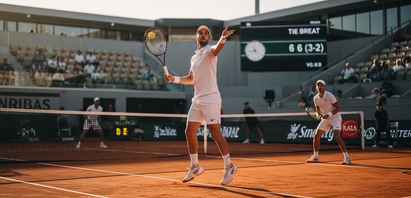 Kolejność serwowania w tie-breaku w tenisie ziemnym