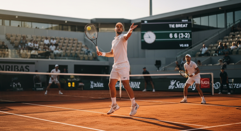 Kolejność serwowania w tie-breaku w tenisie ziemnym
