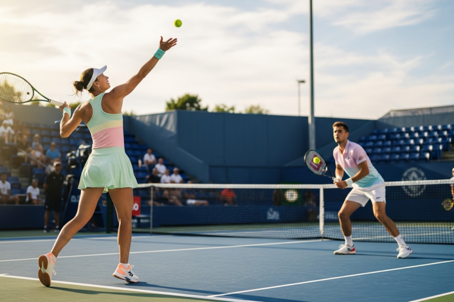 Z jaką prędkością serwuje Iga Świątek i Hubert Hurkacz?