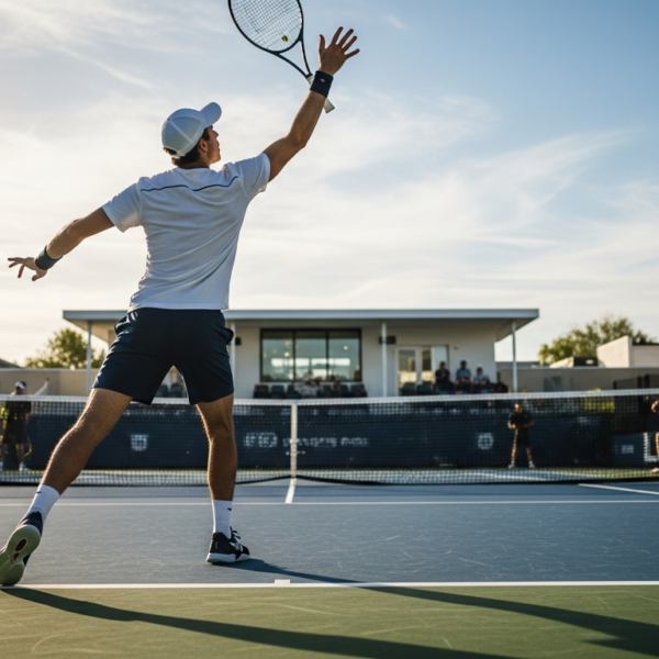 Zasady serwowania w tenisie - pozycja i kierunek